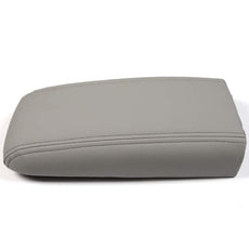 G-PLUS Leather Center Console Lid Armrest Assembly for Chevy Trailblazer GMC Envoy 2006-2009 Gray