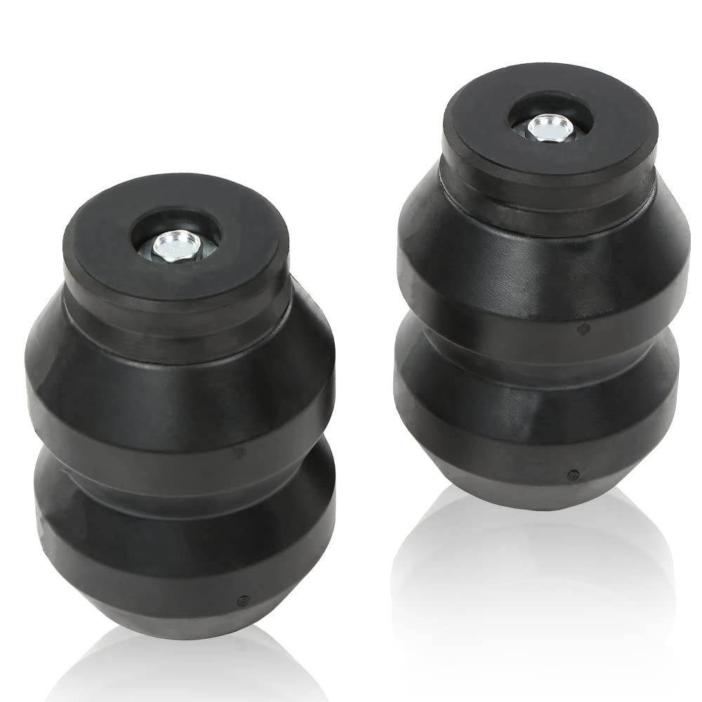 G-PLUS Rear Suspension Helper Spring Kit Compatible with Chevy Silverado 2500 3500 / Compatible with GMC Sierra 2500 3500 2011 2012 2013 2014 2015 2017 2018 2019 T/IGMRCK25D