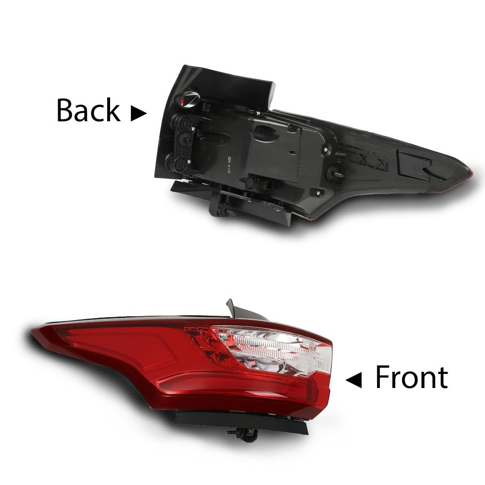 G-PLUS Tail Light Assembly Rear Brake Lamp Compatible with Chevy Traverse 2018-2021 Pair Left&Right 84618033 84618032 Luces Traseras Rear Brake Lamps Assembly