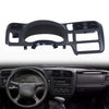 G-PLUS Dash Trim Bezel Cover Dark Gray Compatible with 1998-2004 BLAZER JIMMY SONOMA S10 (Not Fit Double Din)