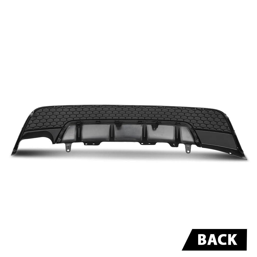 G-PLUS Rear Bumper Valance Cover Compatible with Toyota Corolla SE XSE 2020-2022 5216902071, 5216902070,52453-02900 Black
