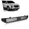 G-PLUS Front Bumper Grille With Adaptive Cruise Control Compatible with Hyundai Santa Fe 2019-2020 86531S2010, HY1036144