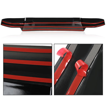 G-PLUS Rear Tail Spoiler Wing Compatible with Defender 90 2-Door / 110 4-Door 2020 2021 2022 Roof Spoiler Glossy Black ABS Plastic