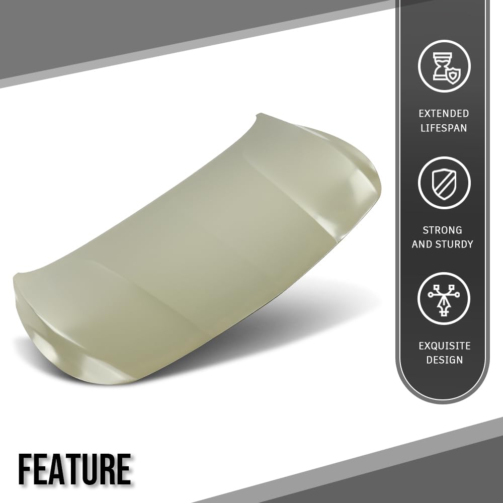 G-PLUS Front Hood Panel Compatible with Buick Lacrosse 2017-2019 GM1230455 Gray