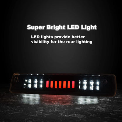 G-PLUS Rear High Mount 3RD Third I Brake Light Stop Tail light Lamp Compatible with Colorado 2015 2016 2017 2018/Canyon GM25971002 52019397 Rear Cab Roof Tail Center Lamp