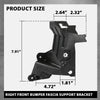 G-PLUS Right Front Bumper Fascia Support Bracket Compatible with Jeep Cherokee 2019-2023 68438630AB