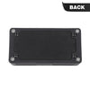 G-PLUS Nylon 30 Fiberglass Black Distribution Box 12 Terminal Ground Power Distribution Junction Block Kit 12V 100A