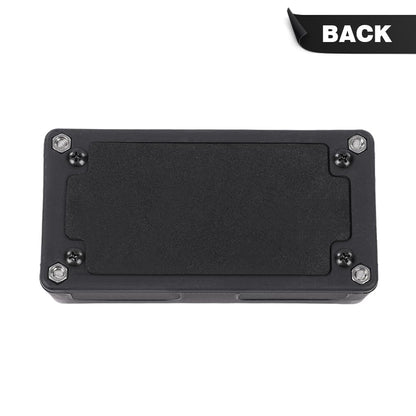 G-PLUS Nylon 30 Fiberglass Black Distribution Box 12 Terminal Ground Power Distribution Junction Block Kit 12V 100A