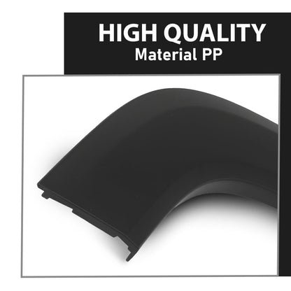 G-PLUS Rear Door Molding Fender Flare Trim Compatible with Jeep Renegade 2015-2023 Fender Flares Wheel Opening Panel 5XB66LXHAA, CH1791104 Right Passenger Side