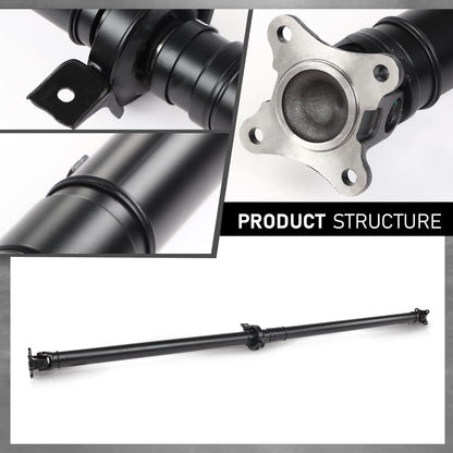 G-PLUS Rear Driveshaft Prop Shaft Assembly Compatible with Acura MDX ZDX 2010-2013 Base Sport Utility 4-Door 3.7L