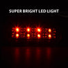 G-PLUS LED Third 3rd Brake Cargo Light Compatible With Jeep Grand Cherokee 1999-2004,Rear Roof Center High Mount Stop Tail Light Replacement Black Housing Smoky Lens