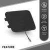 G-PLUS Front Bumper Tow Hook Cover, Compatible with Audi Q3/ Q3 Quattro 2015 2016 2017 2018, Towing Hook Eye Hole Cover, 8U0807241AGRU