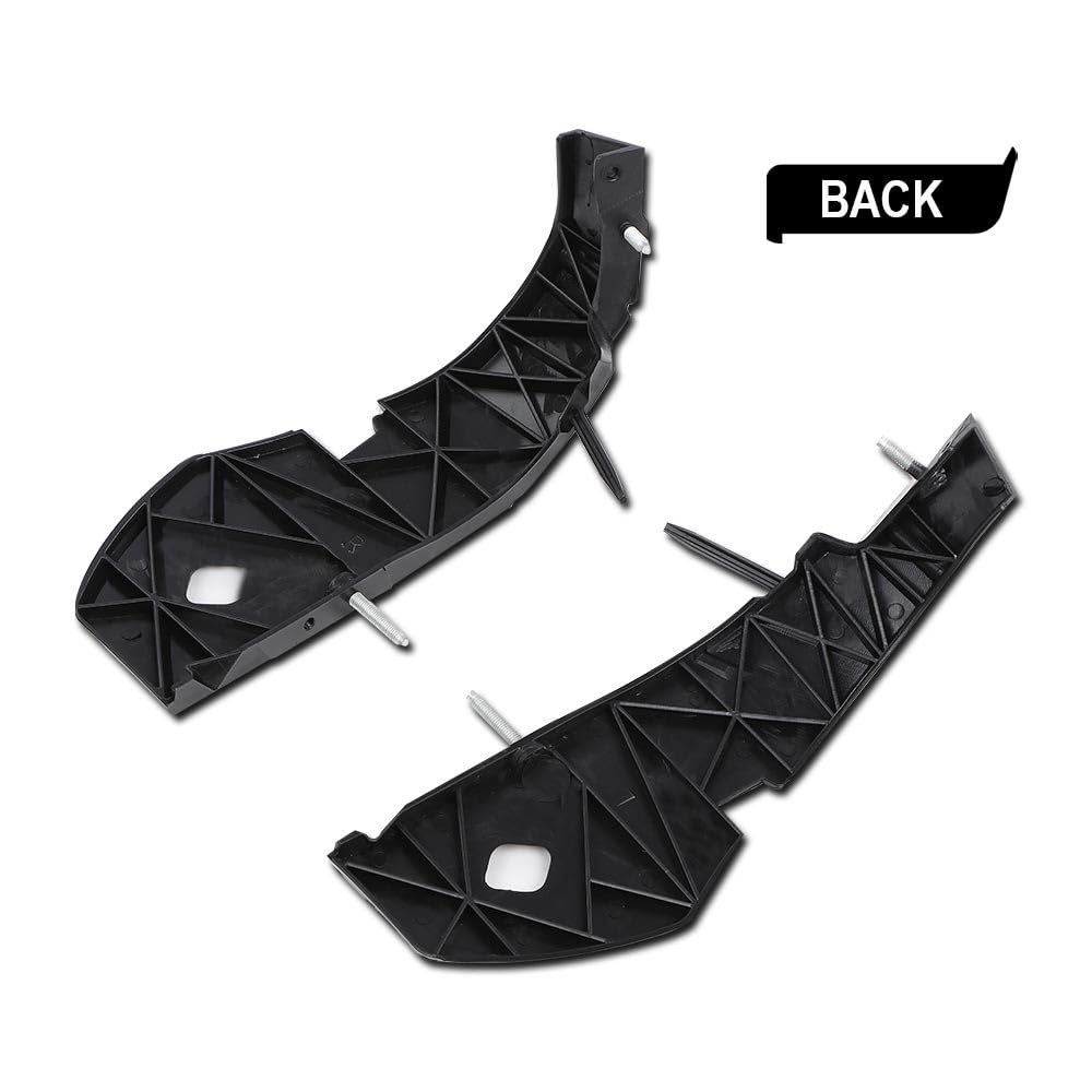 G-PLUS Front Pair Right & Left Retainer Bumper Bracket Support Compatible with Dodge Challenger 2008-2014 68043392AA, 68043393AA, CH1042122, CH1043122