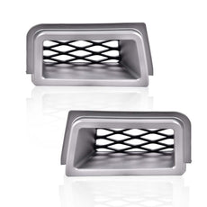 G-PLUS Bumper Air Duct for Chevy Silverado 1500 2003-2007 SS Style Gray Pair
