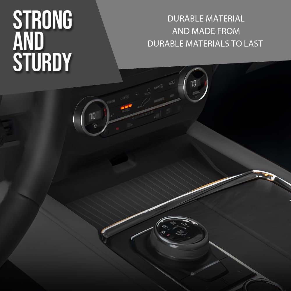 G-PLUS Storage Compartment Mat Compatible with Ford Expedition 2018 2019 2020 2021 JL1Z78045G34BB Black