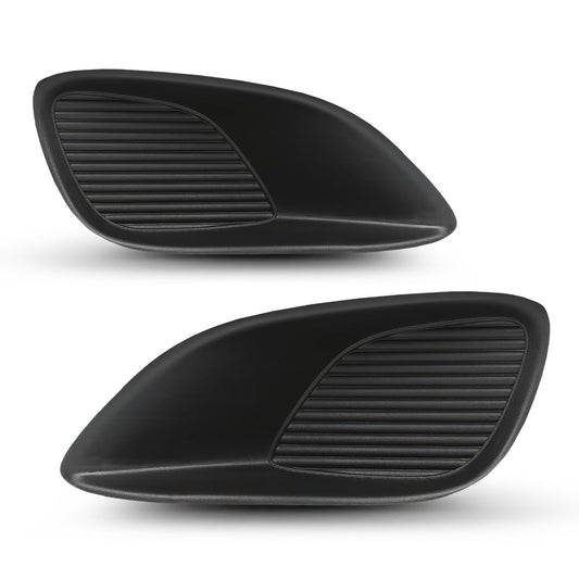 G-PLUS Fog Light Covers Set Driver and Passenger Side Compatible with Toyota Yaris Base 2012,Fit Toyota Yaris Base Sedan 2007-2011,Fit Toyota Yaris S 2007,Fit Toyota Yaris S Sedan 2008-2009