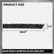 G-PLUS Rear Bumper Guide Bracket for Chevy Malibu 2016-2021 Right Side Side View