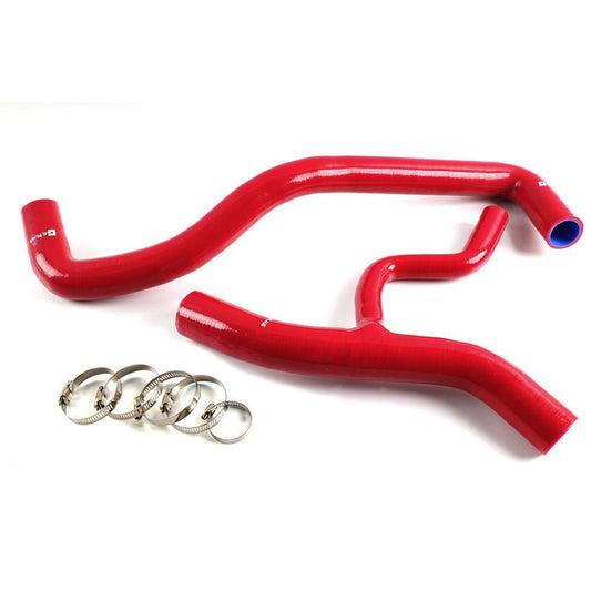 G-PLUS Silicone Radiator Hose Piping Kit Clamps Compatible With 1996-2004 Ford Mustang GT 4.6L V8 Red