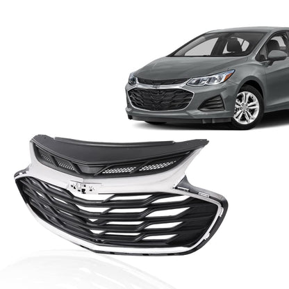 G-PLUS Front Bumper Lower Bottom Mesh Grill Compatible With 2016-2018 Chevy Cruze Without RS Package 84212683 84095939 Front Grill Mesh Trims