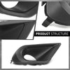 G-PLUS Fog Light Bezel Cover Right Side Compatible with Subaru Forester 2.5i Model 2014-2016,Not Fit XT Models,Not Fit Forester 2.0XT Model 57731SG020, SU1039108