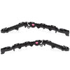 G-PLUS Rear Left & Right Side 1pair Bumper Brackets Compatible with 2019-2021 Toyota RAV4 521550R070, 521560R070, TO1143129, TO1142129