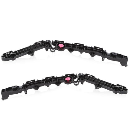 G-PLUS Rear Left & Right Side 1pair Bumper Brackets Compatible with 2019-2021 Toyota RAV4 521550R070, 521560R070, TO1143129, TO1142129