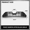 G-PLUS Front Bumper Upper Black Grille Grill Assembly Compatible with Toyota RAV4 2019-2023 531120R120