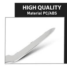 G-PLUS Front Bumper Trim Molding for Benz E-Class W212 2014-2016 AMG Style Additional Angle