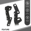 G-PLUS Hood Ditch Side LED Light Mount Brackets Pods Compatible with Toyota 4Runner 2009-2022,Fit Toyota Tundra 2007-2021