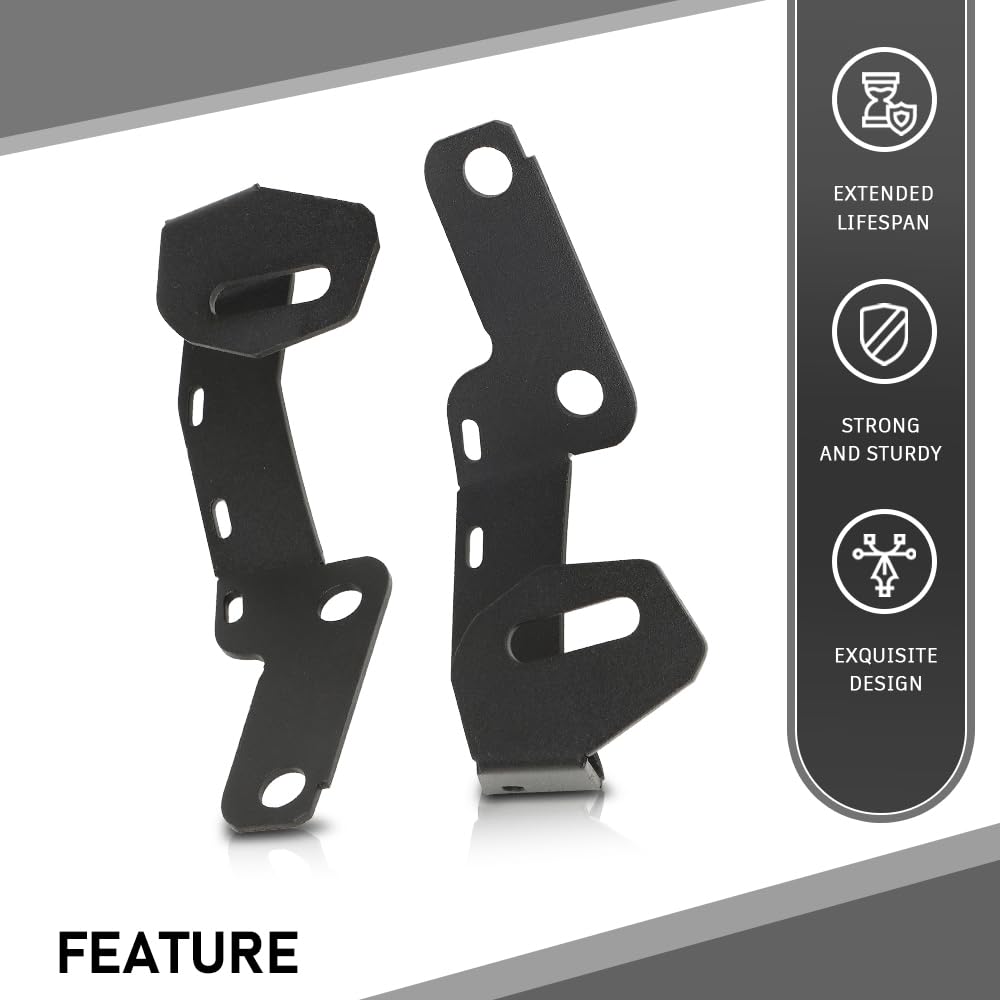 G-PLUS Hood Ditch Side LED Light Mount Brackets Pods Compatible with Toyota 4Runner 2009-2022,Fit Toyota Tundra 2007-2021