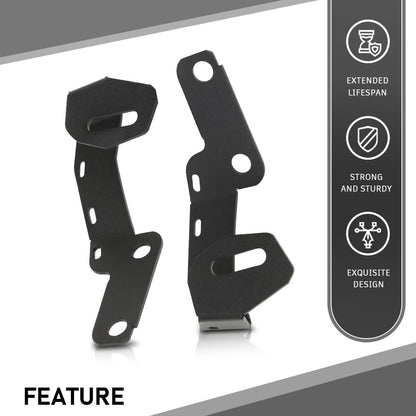 G-PLUS Hood Ditch Side LED Light Mount Brackets Pods Compatible with Toyota 4Runner 2009-2022,Fit Toyota Tundra 2007-2021