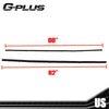 G-PLUS Tailgate Tail Gate Window Sweep Weatherstrip Seal Set Right & Left Side Windshield Trim Molding Compatible with 1978-1996 Ford Bronco D8TZ9841610/2072/FO1930103