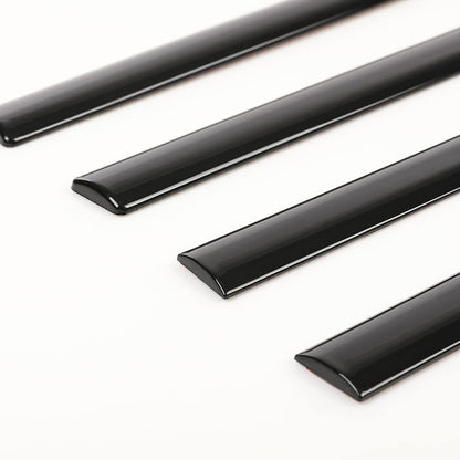G-PLUS Chrome ABS Body Side Moldings Trim 4pcs Fit Dodge RAM 1500 2019-2021 Crew Cab Door Molding Trim Kit Strips Universal Door Protector Automotive Molding Trim
