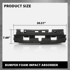 G-PLUS Front Bumper Foam Impact Absorber for Jeep Grand Cherokee 2014-2016 Close-up View