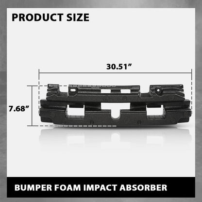 G-PLUS Front Bumper Foam Energy Impact Absorber Compatible with Jeep Grand Cherokee 2014-2016,Not Fit Diesel 68223471AA