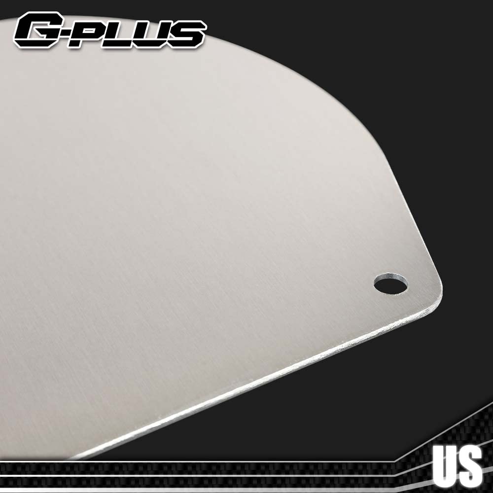 G-PLUS A/C Heater Delete Panel Plate Compatible with HEATER ONLY Chevy & GMC trucks 1973-1980