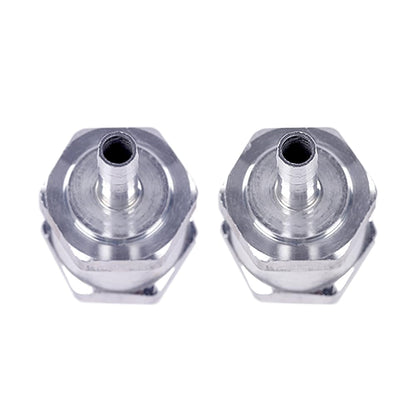 G-PLUS 2pcs 6MM Non-Return One Way 1/4 Inch Air Fuel Oil Check Valve Diesel Gas Fits for Carburettor and Low Pressure Fuel Systems