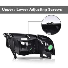 G-PLUS Headlights for Dodge Ram 1500 1994-2001 Ram 2500 3500 1994-2002 Clear Lens Product Specifications