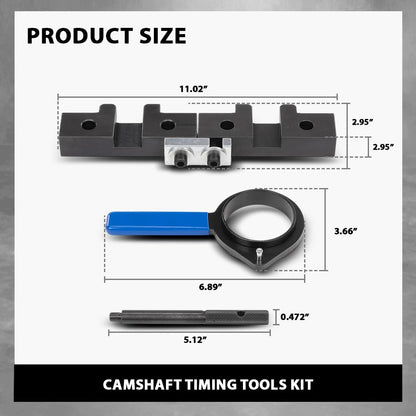 G-PLUS Camshaft Timing Tools Kit Compatible with BMW M54/ M52/ M50 Engines Car 45 Steel Black