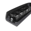 G-PLUS Window Switch Bezel Cover Driver Side, Push Button, Manual, Dark Gray, Compatible with Chevy Silverado/GMC Sierra 2003-2007