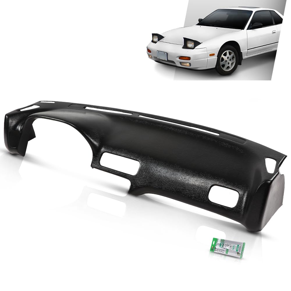 G-PLUS Dash Cover Compatible with Nissan 240SX 1989-1994 Without Heads Up Display Dashboard Panel Bezel