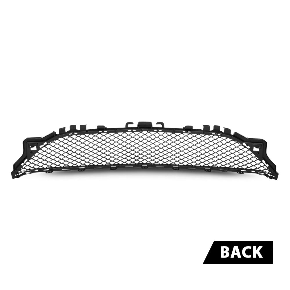 G-PLUS Front Lower Bumper Grill Grille Mesh, Compatible with Benz W207 E-Class E350 E400 E550 2014-2017, 2078850224, MB1036150