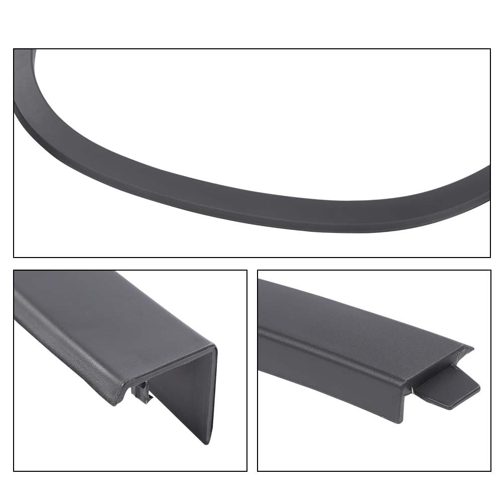 G-PLUS Front Right Wheel Housing Molding Trim Compatible With Chevy Trax 2017-2022 42490925, GM1291251 Passenger Side Fender Flares Trim