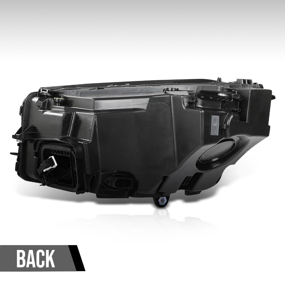 G-PLUS LED Headlight Front Right Side Compatible with Benz GLC Class X253/C253 2020 2021 2022 LED Model, Fit Headlight Without Adaptive Only 2539069203, MB2503262 Black