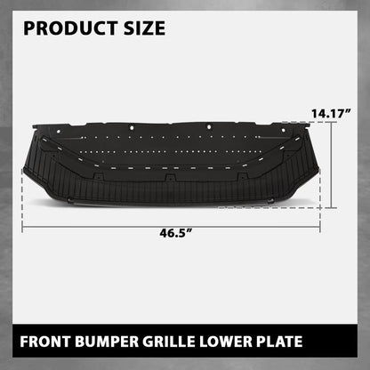 G-PLUS Front Lower Engine Splash Shield, Compatible with Audi A6 & A6 Quattro 2012-2015, Bumper Lower Grill Plate, 4G0807611, 4G0 807 611