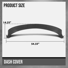 G-PLUS Dash Cover for Chevy Cavalier 1995-2005 Close-up View