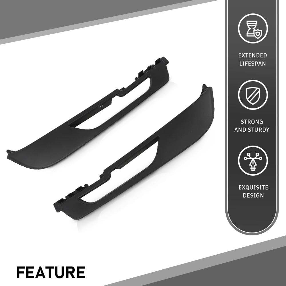 G-PLUS Front Lower Bumper Air Deflector Compatible with Range Rover Evoque Non-Sport L538 2016-2019 LR071802, LR071805