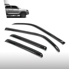 G-PLUS Window Vent Visor for Toyota 4Runner 2010-2024 Smoky Rain Guards Product Image