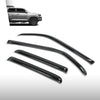 G-PLUS Outside Mount Ventvisor Sun Rain Guards Side Wind Deflector Compatible with Toyota 4Runner 2010-2024 Smoky
