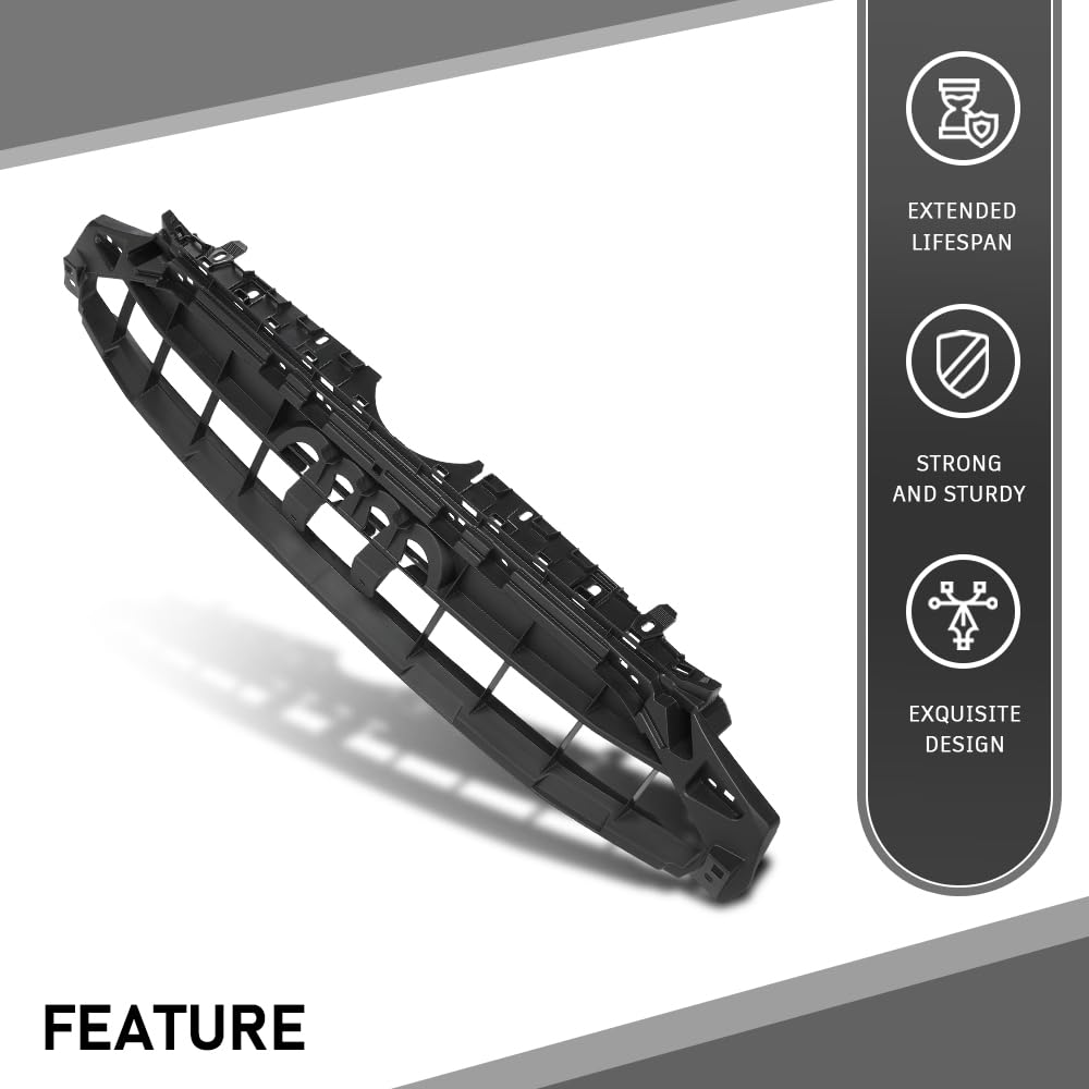 G-PLUS Front Bumper Grille Grill, Compatible with Audi A4 S4 2020-2024, Fit For Models W/S-Line Package, 8W0807233D, AU1207106